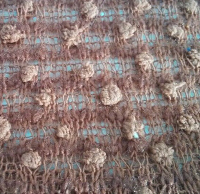 【供應針織粗針提花面料 粗針絨布 粗針毛圈布 整卷起訂 現貨供應】價格,廠家,圖片,針織面料,紹興縣恩鑫針紡-