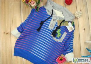 新款春裝小男孩條紋連帽線衫 小中童全棉針織衫_二手設(shè)備轉(zhuǎn)讓_世界工廠網(wǎng)中國(guó)產(chǎn)品信息庫(kù)